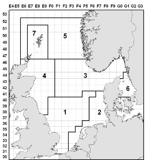 ICES Advice on fishing opportunities, catch and effort Published 22 February 2016 Figure 6.3.40.2 Sandeel in the North Sea (SA 4).