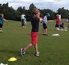 OCTOBER HALF TERM ACTIVITIES Junior Golf Camp 4 Day Course only 79 or 25 per day.