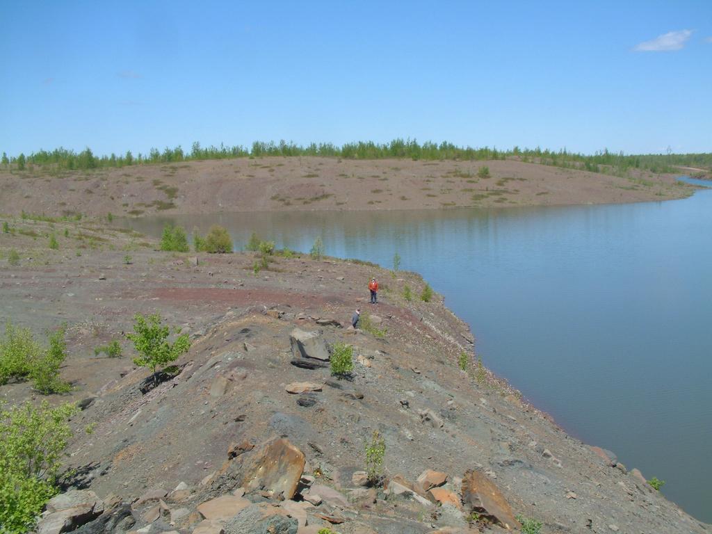 Some of the Remnants of the Mining Steep