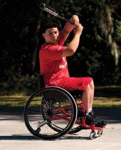 The Pro-2 All Sport Wheelchair is offered in three seat widths