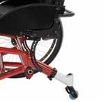 Features Aluminum frame: choice of 3 seat widths Adjustable seat depth