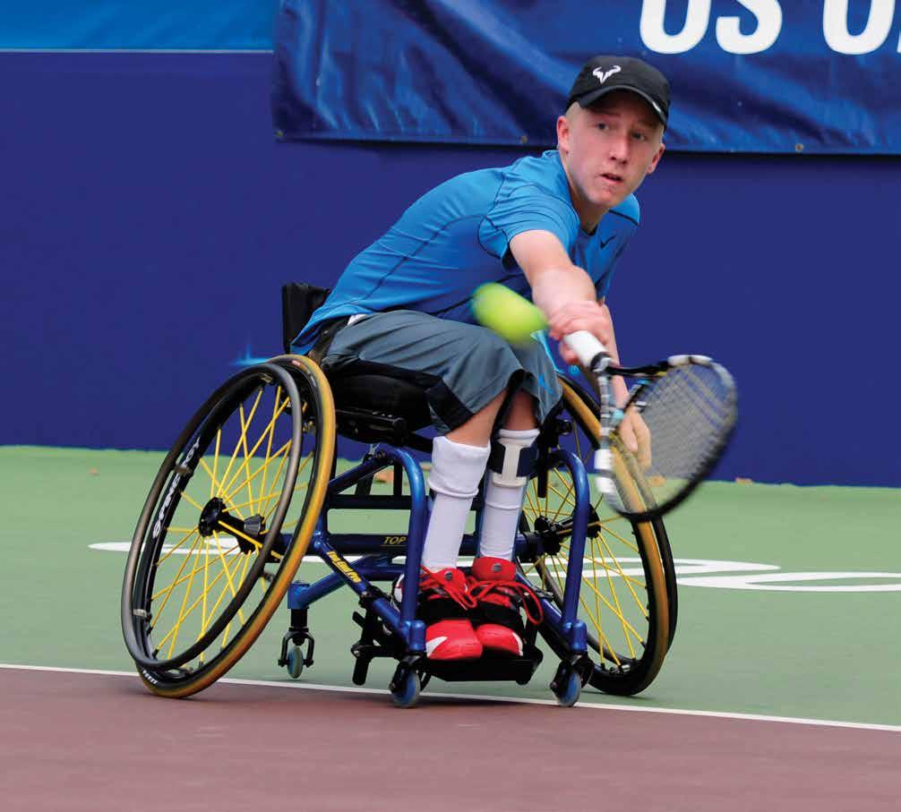 INVACARE TOP END PRO TENNIS WHEELCHAIR For new players, adjustability is key.