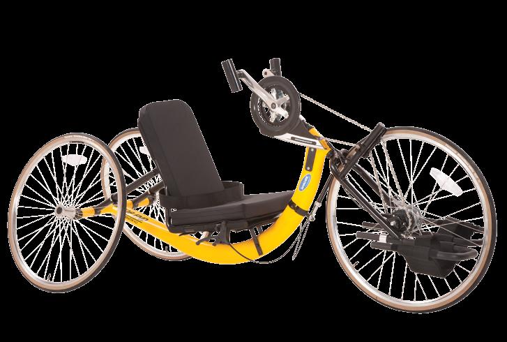 If you want a great way to exercise, cross-train or just have fun, choose the XLT handcycle. Model #: XLT 1 2 1. Twist Shifter 2.