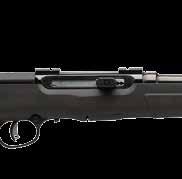 The hard chrome bolt, case-hardened receiver, 10-round rotary magazine and button-rifled