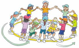 RUN Cat and Mouse To practise running and change of direction in a dynamic activity. As a group. Players join hands to make a circle.