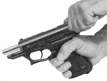 Components of the P9S Automatic Pistol Cal.