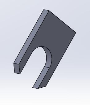 The 3-dimensional CAD model of the frame and fork was created using SOLIDWORKS (Figure 1).