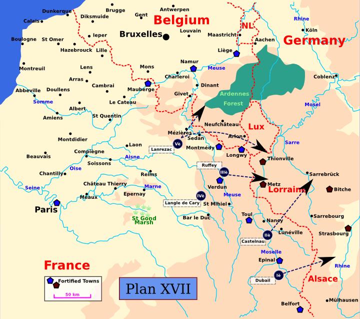 Slide 5 French Strategic Planning Summary for 1914 In the period between 1870 (when France lost a war against Prussia) and August 1914, the French General Staff had devised some seventeen different