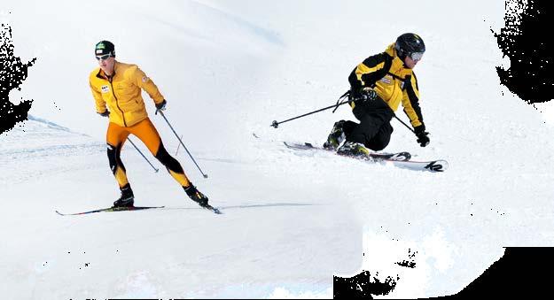 SPECIALS CROSS-COUNTRY SKIING POWER PROGRAMME FROM 10 TO 16 YEARS Training and exercises for skiing in all areas and snow conditions.