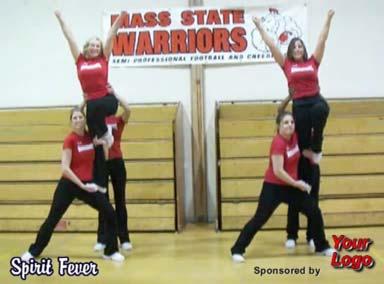 2. Video sponsoring The reference of cheerleading skills videos A huge collection of cheerleading skills video portraying all aspects of cheerleading (stunts, jumps, tumbling, motions, basket tosses,