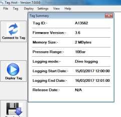 CONNECTING TO A DST Now that you have a DST inserted in the interface and the DST Host software running, you will need to connect to establish communication (comms) with the tag.