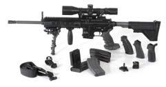 MR556A1 5.56 mm x 45 NATO Military/Law Enforcement/Civilian Like the HK416, the MR556A1 matches the performance and durability of its famous selective fire counterpart and is proven in all conditions.