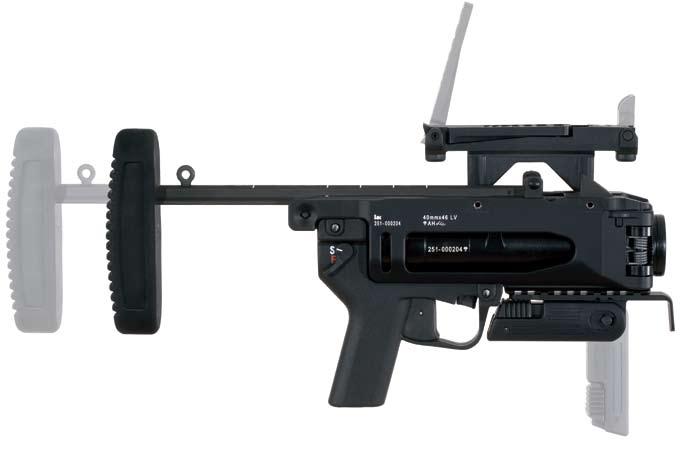 grenade launchers 40 mm x 46 Military/Law Enforcement Utilitarian engineering, ultra-reliable function, and enhanced accuracy characterize all models of the HK 40 mm grenade launcher family.
