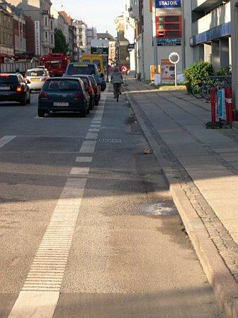 of cars Cyclists enjoying 2 metres separation from