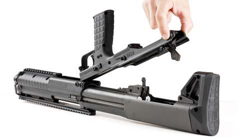 Figure D-3: Lift Grip Assembly Directly Upwards Removal of the Stock 1.