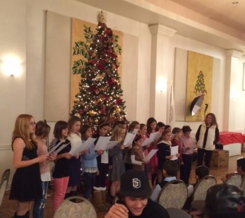St. Spyridon Church San Diego, CA All children were participants in the St. Spyridon Angels Christmas Party!
