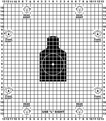 Your Front Sight (Sight above barrel) controls elevation (up and down). 3. If you move your front sight DOWN, you raise your point of impact UP (Opposite of what most people naturally think). 4.