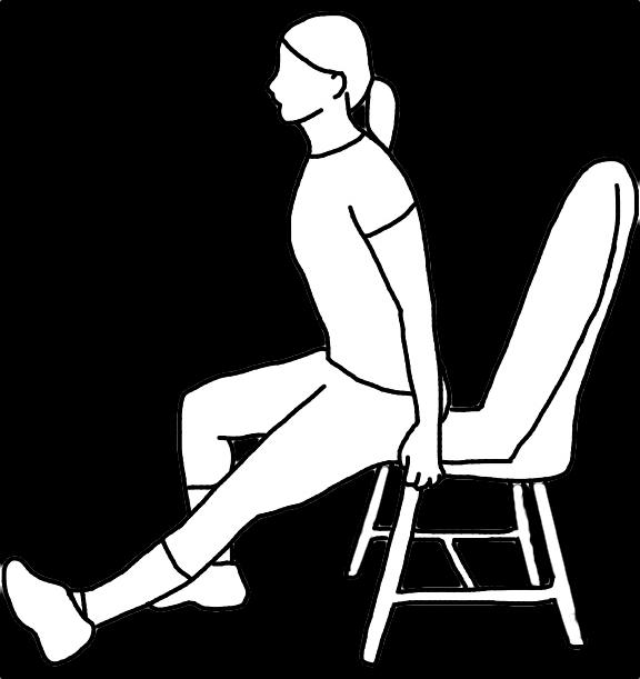 for Specific Yoga Poses Forward Bend Pose in Chair 1. Sit in a chair and extend one leg straight forward with your heel on the floor. Keep your other leg bent with your foot on the floor. 2.