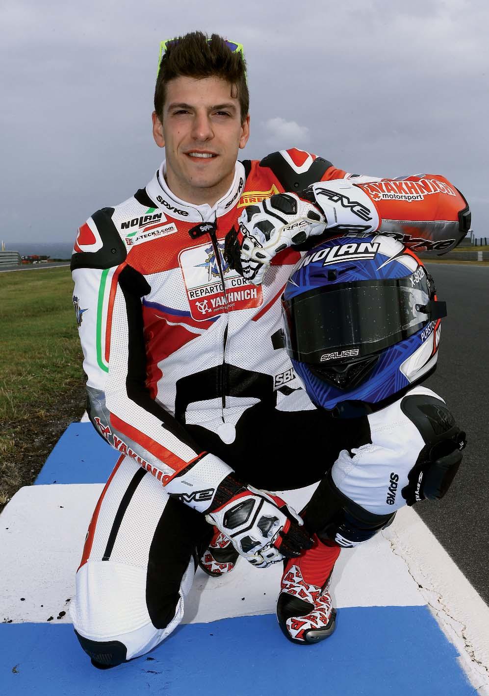 Claudio Corti (Superbike rider) He began competing seriously at the age of just 7.