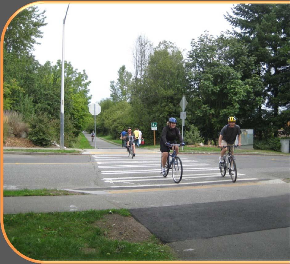 SHARED USE PATHS New guidance intersections, crossings and side paths Bollards