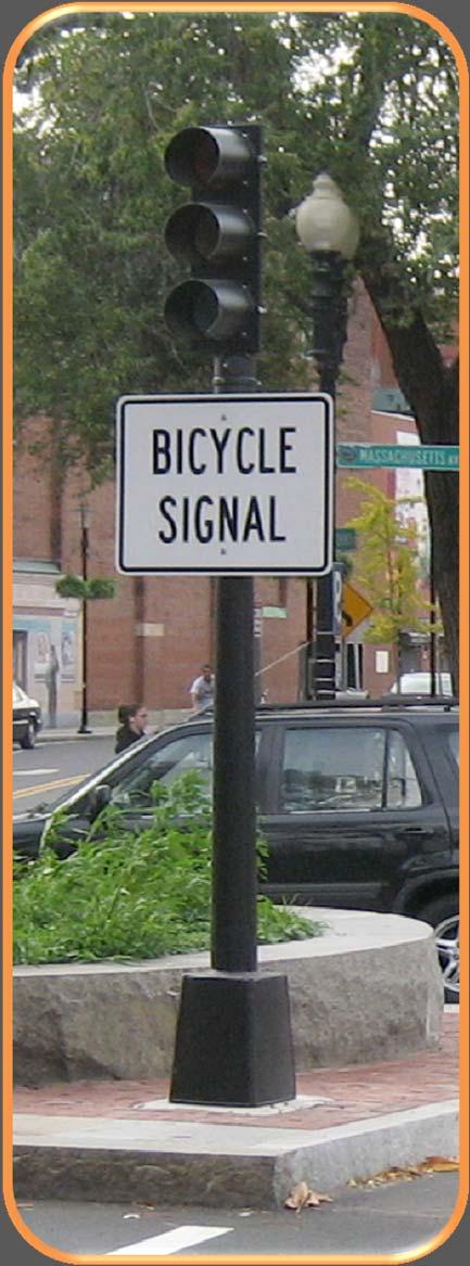 SIGNALS Should accommodate bicyclists New guidance on minimum green, extension time when