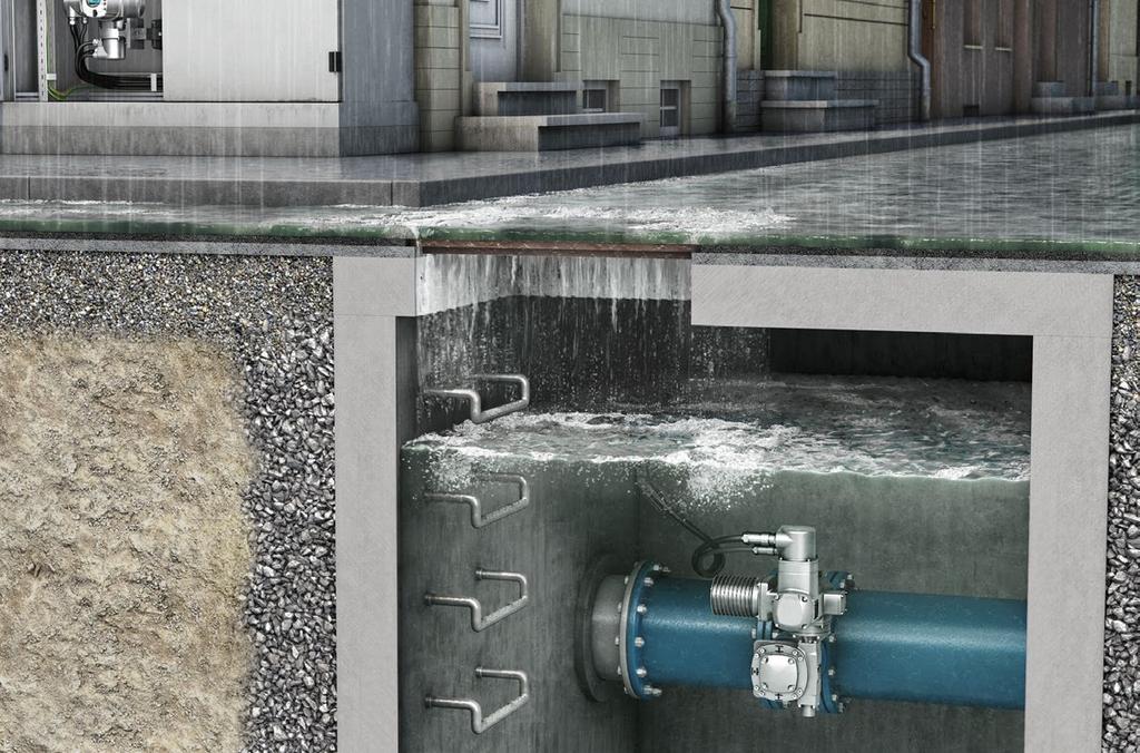 The SA multi-turn actuator for continuous underwater use by AUMA opens new applications for electric actuators for water supply, in hydropower plants and underwater valves in general.