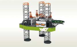 ACCOMMODATION PLATFORM Offshore accommodation platform for personnel and equipment Accommodation platforms are used during installation and commissioning of offshore substation platforms.