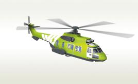 HELICOPTER Helicopter for offshore personnel and equipment transfer Special equipped helicopters transfer personnel and equipment to offshore wind farms.