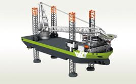 INSTALLATION VESSEL Jack up crane vessel for installing wind turbines Installation vessels are specialised for installing foundations and offshore wind turbines.