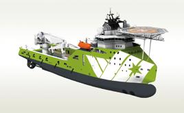 CONSTRUCTION VESSEL Multifunctional construction vessel for offshore operations Construction vessels are used for subsea construction projects such as laying cables and installing foundations or