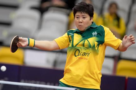 Jian Fang LAY Country Australia Qualification Oceania Cup Champion World Rank 117 Seed 19 Age 44 Style of Play Attack / Right / Penhold Best WC Result Qualification (2015) Achievements 2017 Oceania