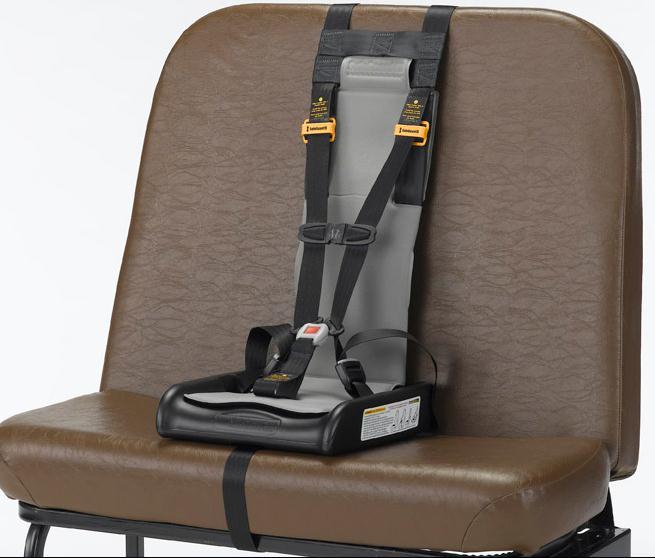 STAR PLUS STAR Plus Parts Specialist for ALL School Bus Bodies Star Seats Part # STAR3 Fits children from 25 to 90 pounds and up to 57 inches tall.