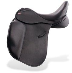 The saddle comes as standard with cupped over knee block and soft latex foam seat featuring the Shock-Absorber panel system.