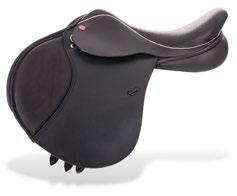 428SJ Pro-Shock A deep seated jumping saddle of German design, the Pro-Shock features extra-large knee and calf blocks to give the rider a secure position allowing freedom of movement to stay in