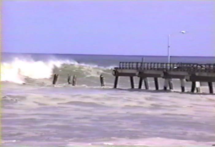 The Lake Worth Pier, built in 1972, sustained major damage with the seaward 200 feet being destroyed (Photos 11 & 12). Photo 11.