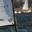 When sailing upwind, or when sheeting the sail ashore, the basic idea is to have the sail looking quite