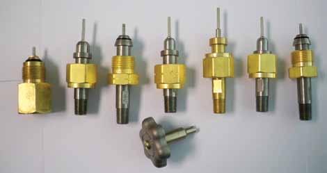 RESIDUAL PRESSURE VALVES GRPV Series Sherwood Gas Service @120 F CGA Outlet Outlet Thread Size Inlet Thread Size Sherwood Part Number Air 0 psi TO 3,000 psi 346.825 14 NGO RH Ext.