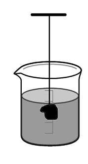 Slide 14 / 47 14 A solid cylinder of mass 5 kg is completely submerged into water.