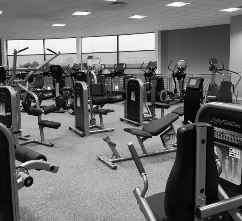 Fitness Suite Fitness Suite 80 station, air conditioned, fully staffed fitness suite spread out over two floors. IFI accredited equipment located on ground floor for easy access.