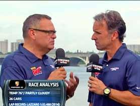 Sports Car racing experts and well known announcers Greg