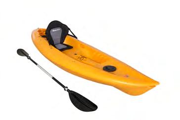 duty roto moulded plastic One single seater Kayak One Deluxe padded seat One