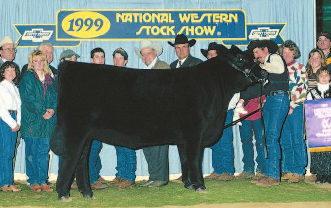 PRINCESS EMBRYOS h MALSON ANGUS RANCH The Princess family has been a mainstay at the National Western Stock Show and in the Denim and Diamonds Sale, and the year 2014 is no exception.