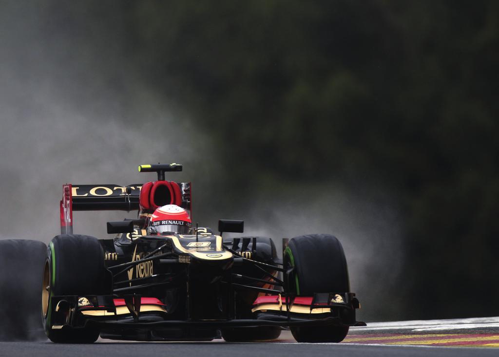 BELGIAN GRAND PRIX REPORT Lotus F1 Team endured a difficult Belgian Grand Prix, with brake failure leading to the retirement of Kimi Räikkönen whilst Romain Grosjean employed a one-stop strategy to