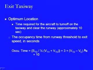 a change from touchdown speed to the exit speed, where the exit speed is lower than the touchdown speed and that is happening after the nose gear has contacted the pavement surface and the brakes