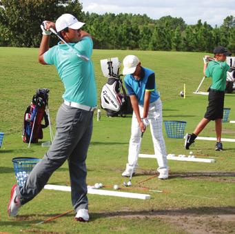 drills, routines, goal setting On range drills and routines On range training or on course