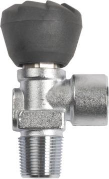 1341 PIN INDEX VALVE Valve for Oxygen use. Taper Thread 17 E Also available with.