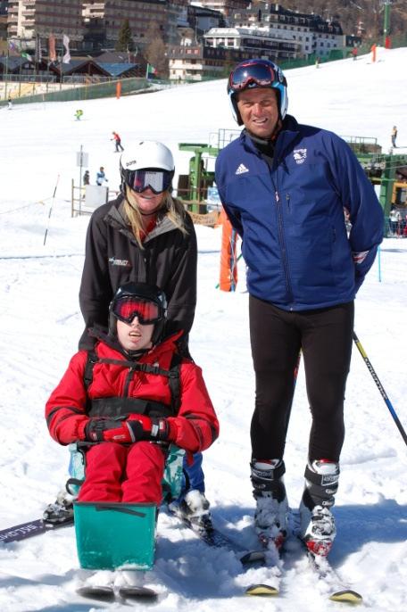 Fiona Young CEO Disability Snowsport UK Huge big Thank You for making Matthew s wish come true.