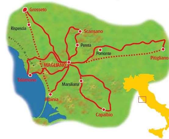 Route Technical Characteristics: Route Profile: This region is perfect for an amazing cycle holiday.