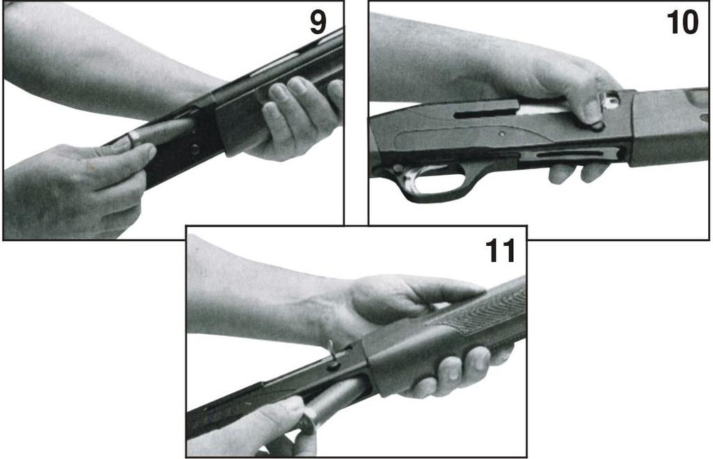 LOADING YOUR SHOTGUN You can load your shotgun in the following ways: 1.