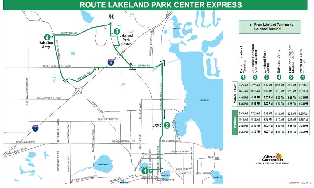 Lakeland Park Center Express